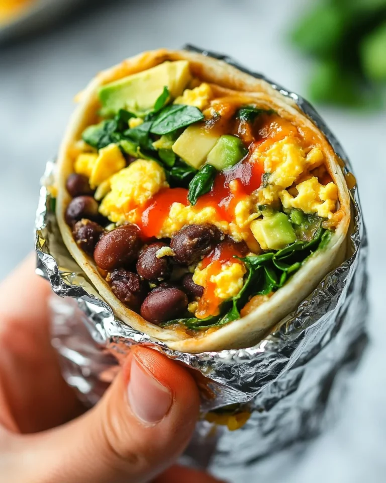 Healthy Breakfast Burritos (Meal-Prep Friendly) Made Easy!