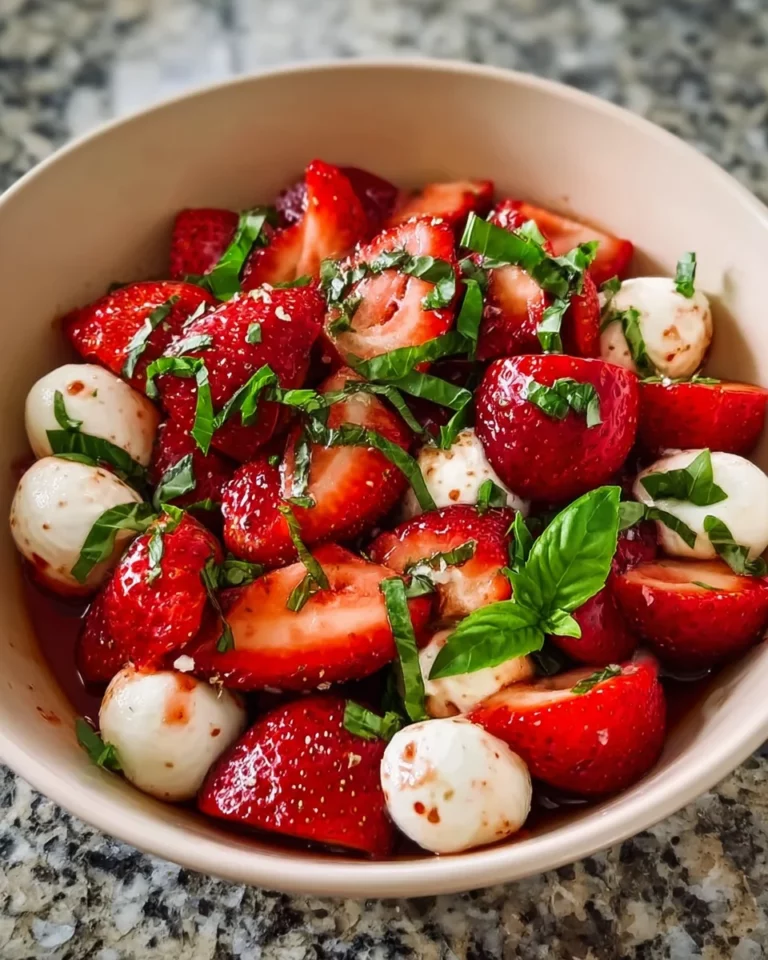 Strawberry Caprese Salad
