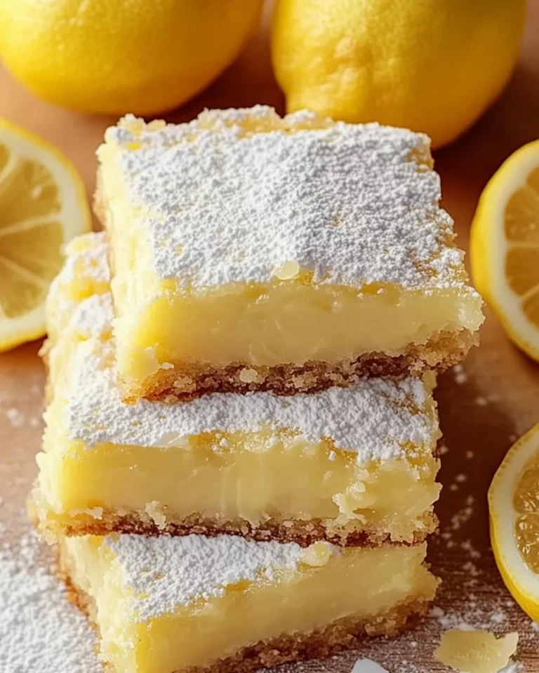 Lemon Brownies: Delight Your Taste Buds with This Easy Recipe!