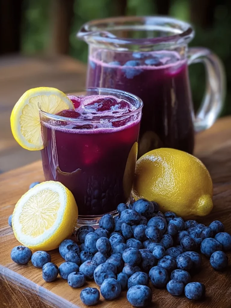 Blueberry Lemonade: Refresh Your Summer with This Recipe!