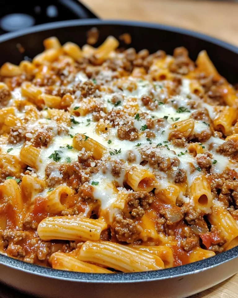 Homemade Lasagna Hamburger Helper