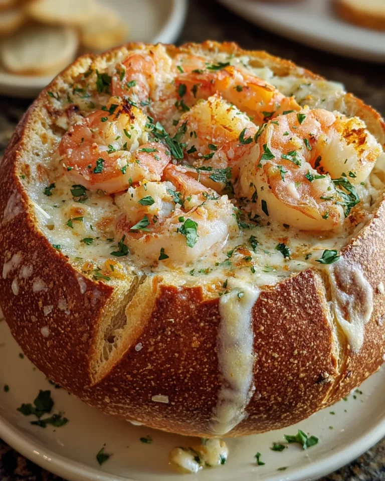 Stuffed Seafood Bread Bowl