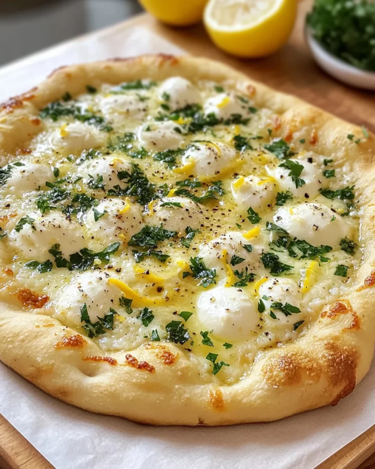 Lemon Pizza: A Zesty Twist on Classic Pie Delight!