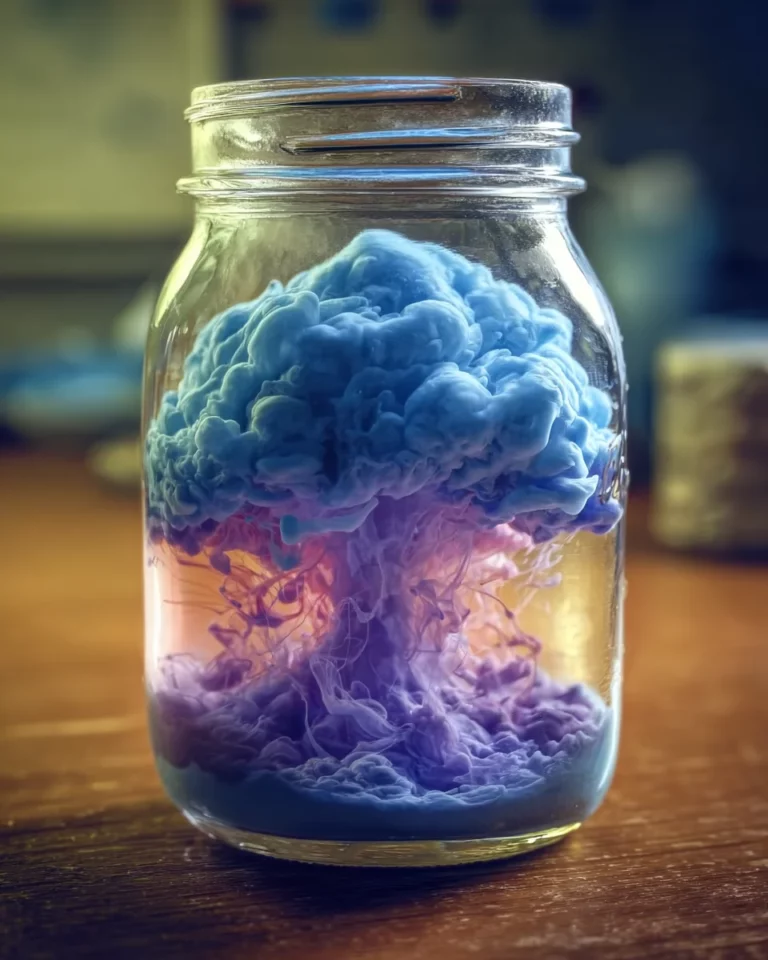Rain Cloud in a Jar: Create Your Own Weather Fun!
