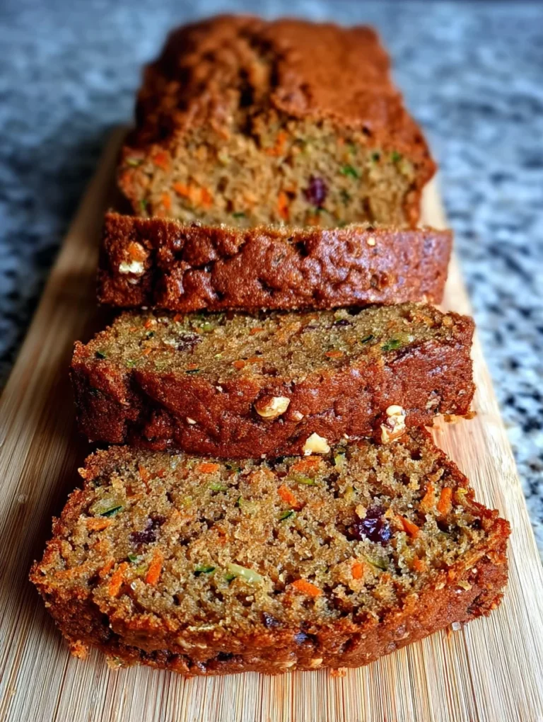 Spiced Zucchini Carrot Bread: Delightful and Easy to Make!