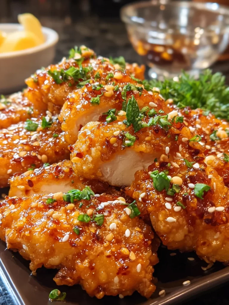 Baked Crunchy Hot Honey Chicken: A Must-Try Delight!