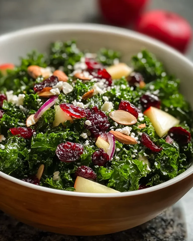 Kale Cranberry Salad: A Colorful Nutrient Boost!