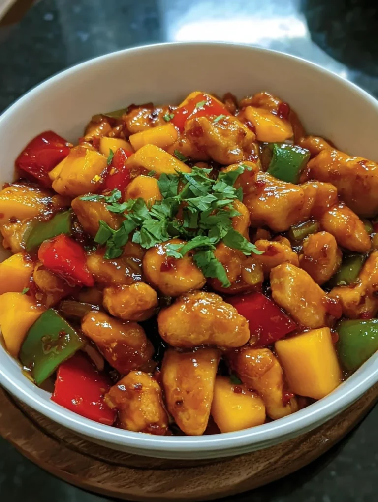 Mango Chicken Stir Fry: A Flavorful Quick Meal!