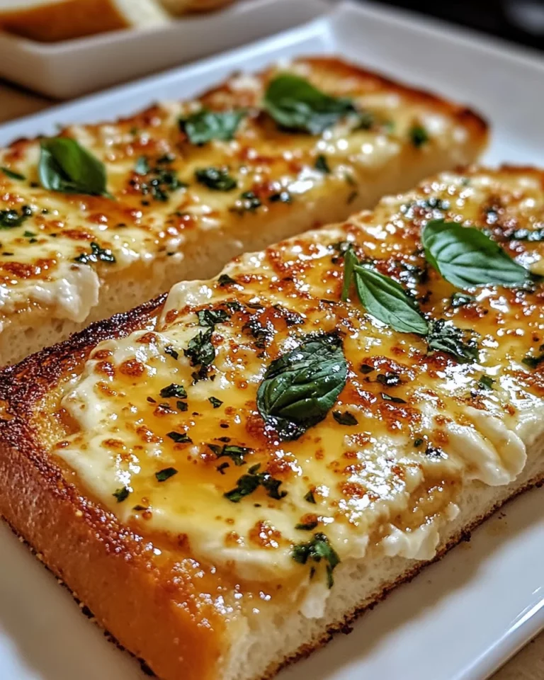 Hot Honey Garlic Bread Pizza Recipe