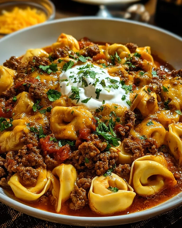 Cheesy Beef Enchiladas Tortellini: A Must-Try Delight!