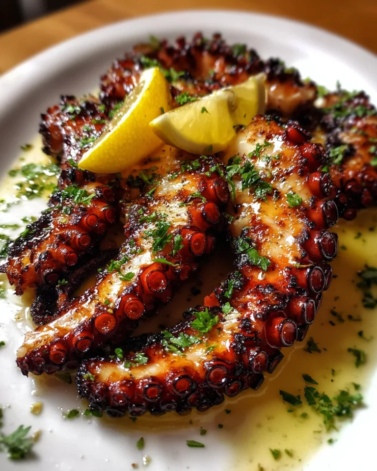 Grilled Octopus Recipe: A Delicious Flavor Adventure!