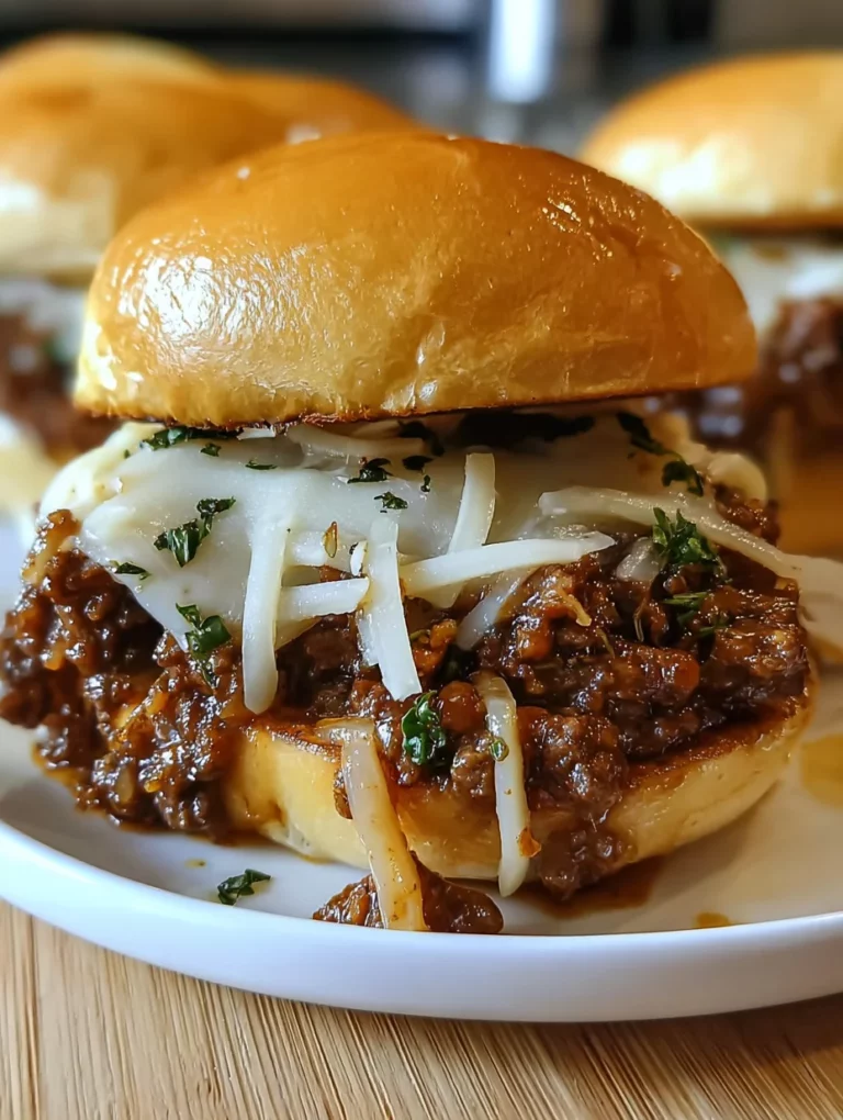 Irresistible French Onion Beef Sloppy Joes: A Must-Try!
