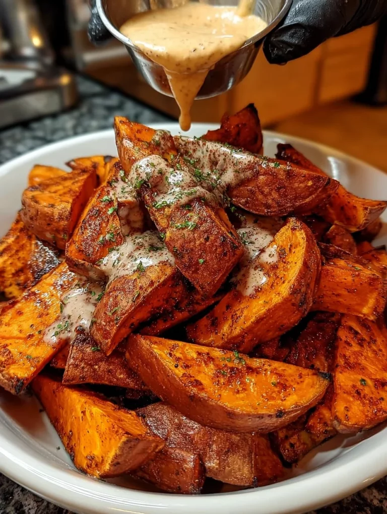 Smoky Roasted Sweet Potatoes with Chipotle Mayo