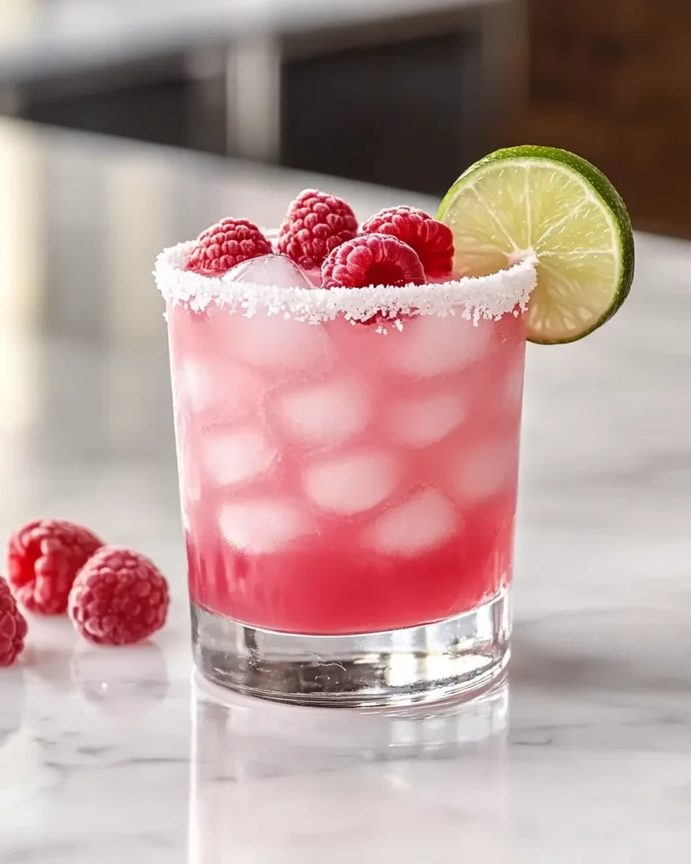 Raspberry Coconut Margarita