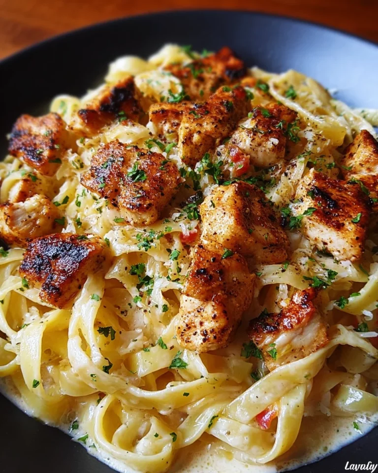 Cajun Chicken Fettuccine Alfredo: A Flavor Explosion!