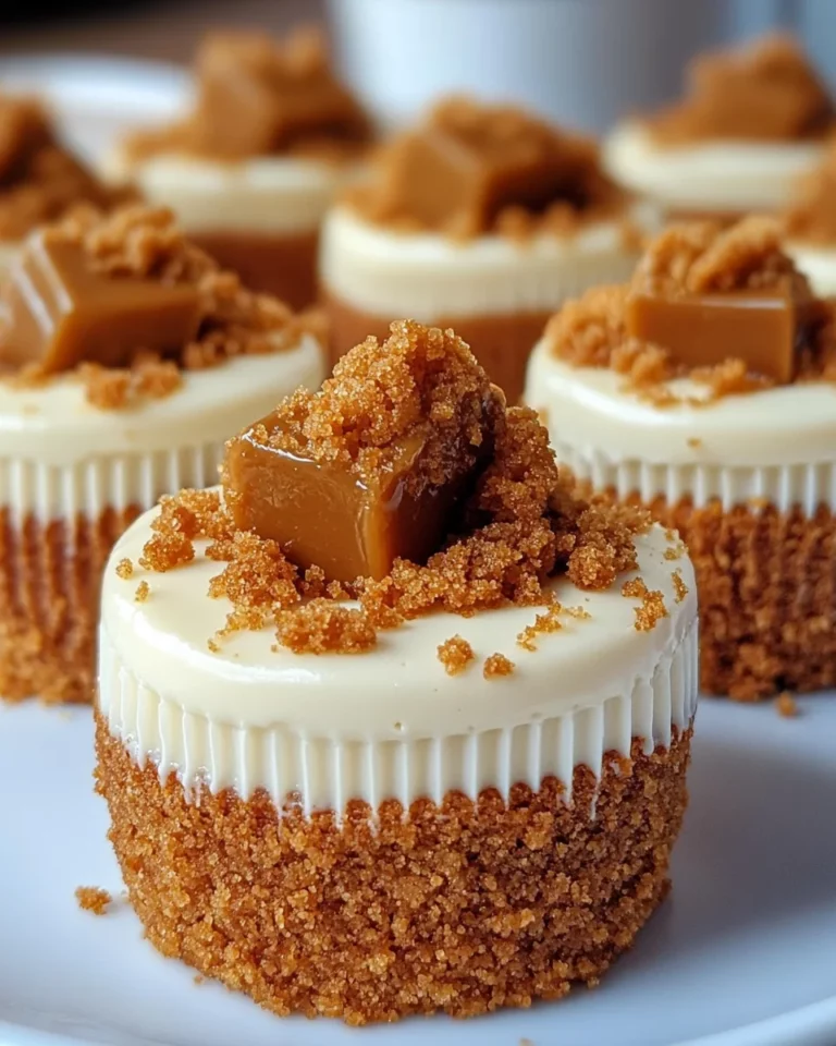 Mini Biscoff Cheesecakes: Discover Irresistible Delight!