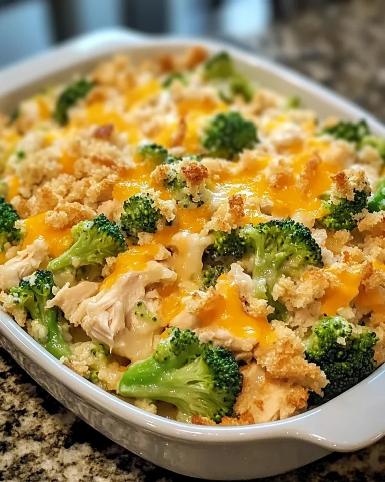 Chicken Broccoli Stuffing Casserole is a Delightful Treat!