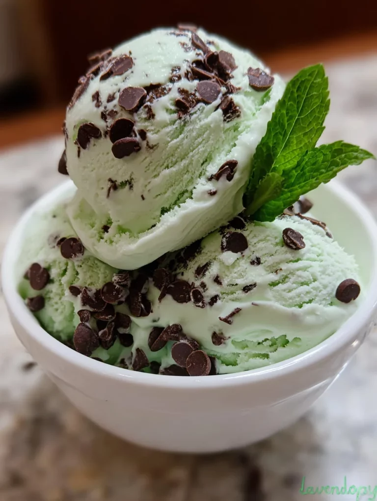 Mint Chocolate Chip Ice Cream: A Refreshing Delight Awaits!