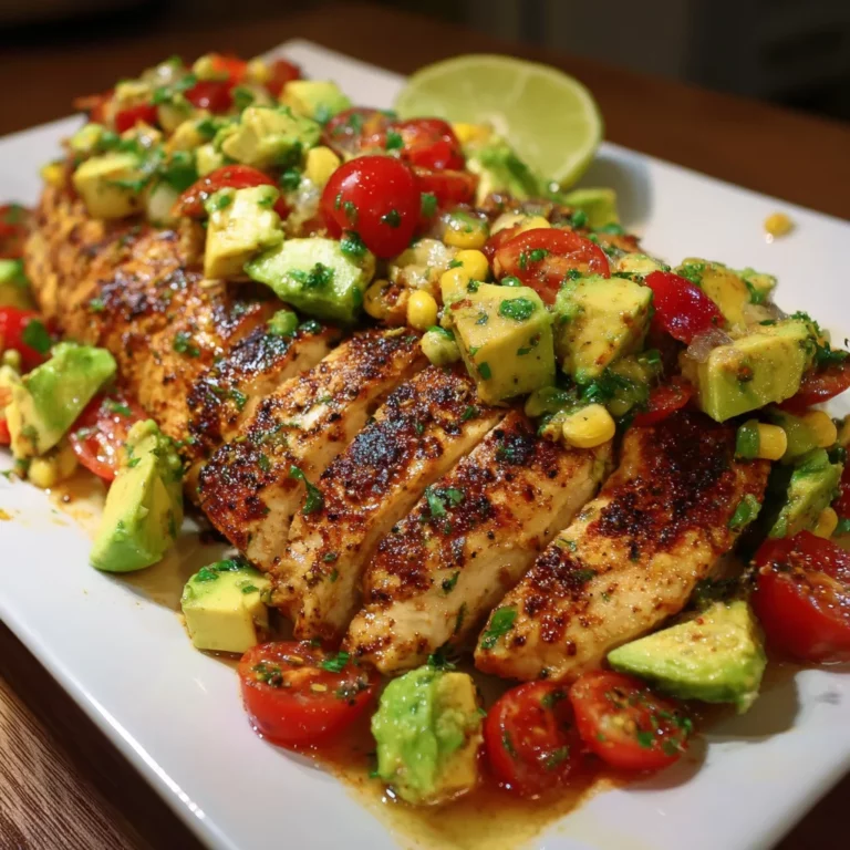 Fiesta Lime Chicken Recipe with Avocado: Deliciously Easy!