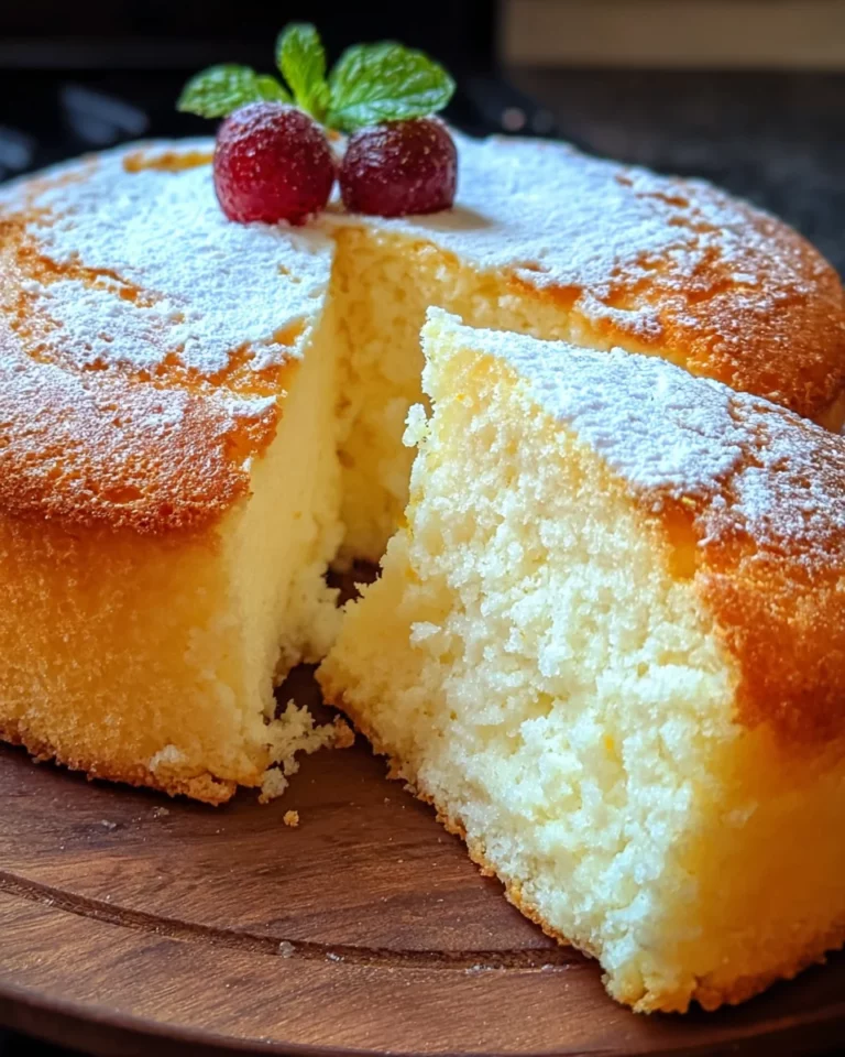 Light & Fluffy Yogurt Cake