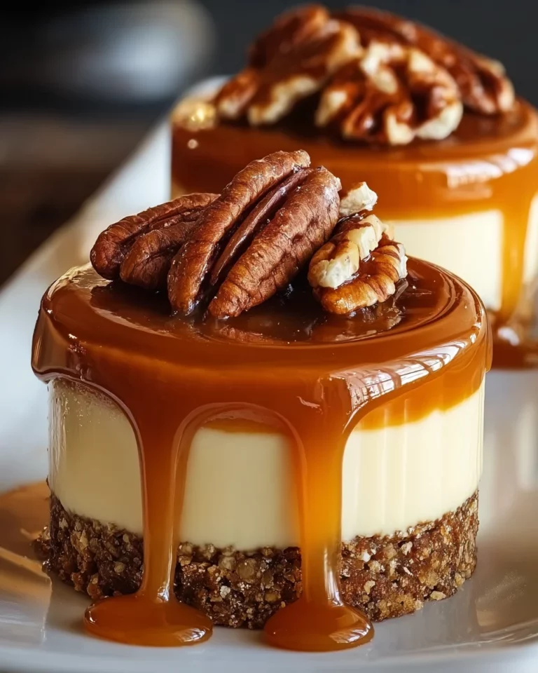 Mini Crème Brûlée Caramel Pecan Cheesecakes Recipe to Delight!
