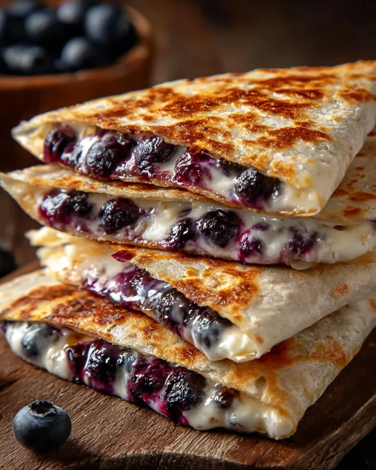 Blueberry Breakfast Quesadilla: A Delicious Morning Treat