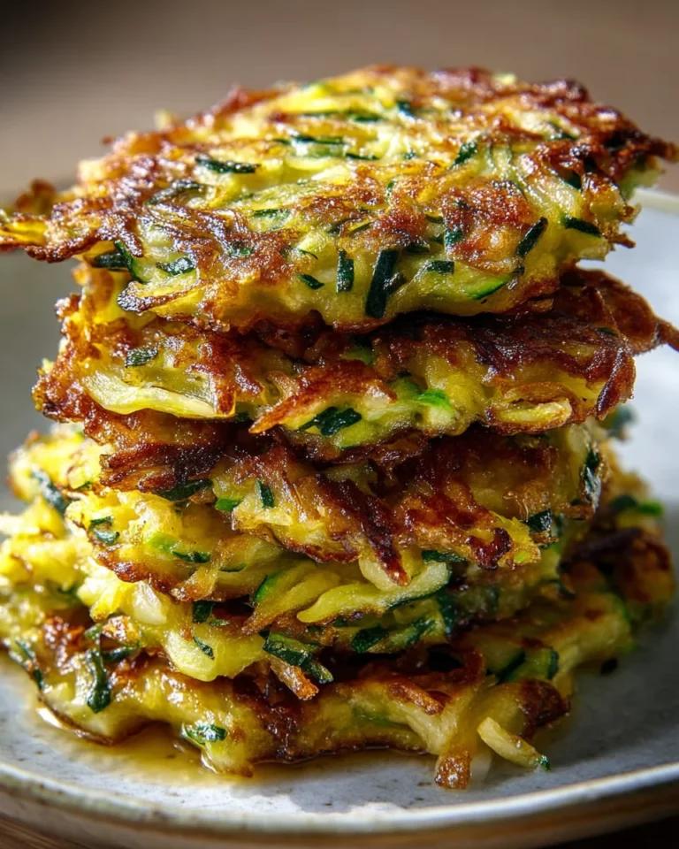 Crispy Zucchini Fritters Recipe for a Delightful Snack!
