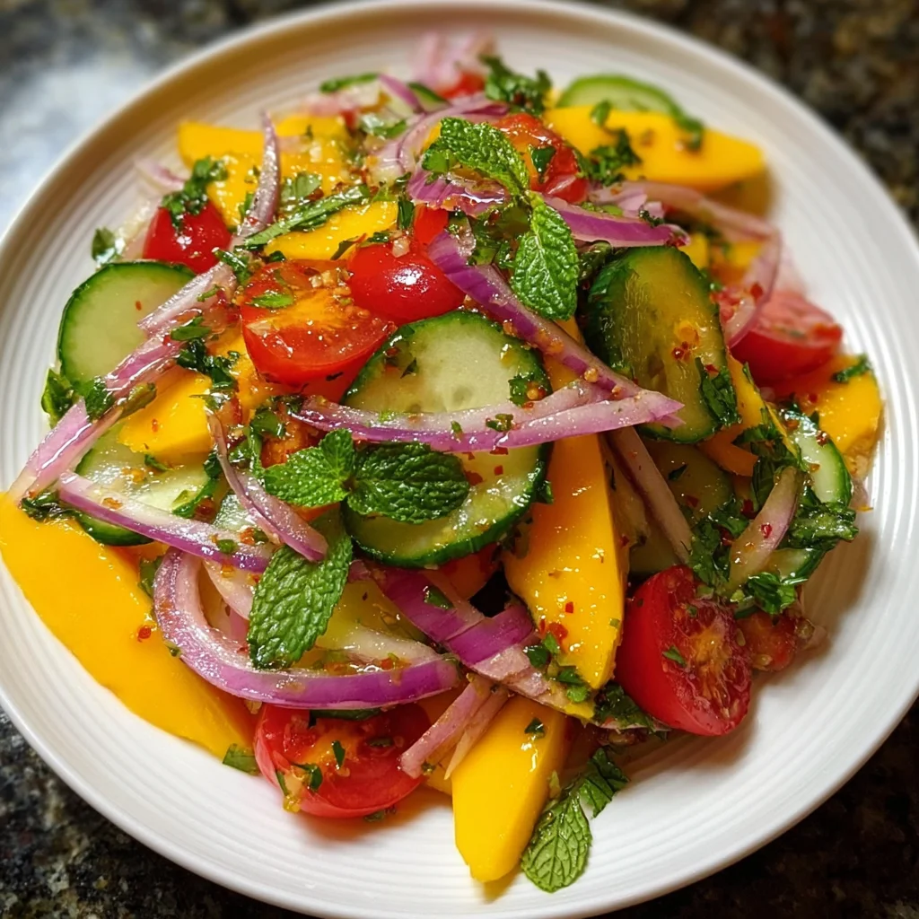 Refreshing Mango Salad Recipe: A Must-Try Delight!