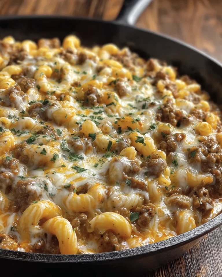 Cheese Steak Homemade Hamburger Helper