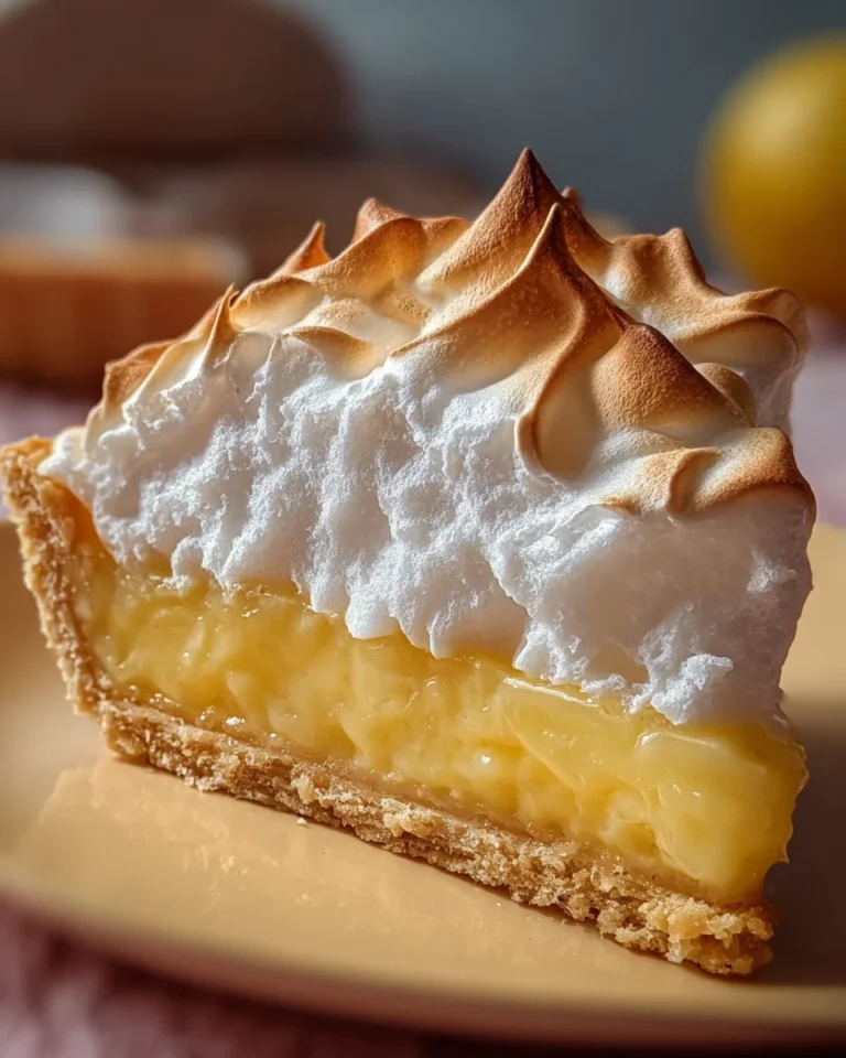 Lemon Meringue Island Delight Pie