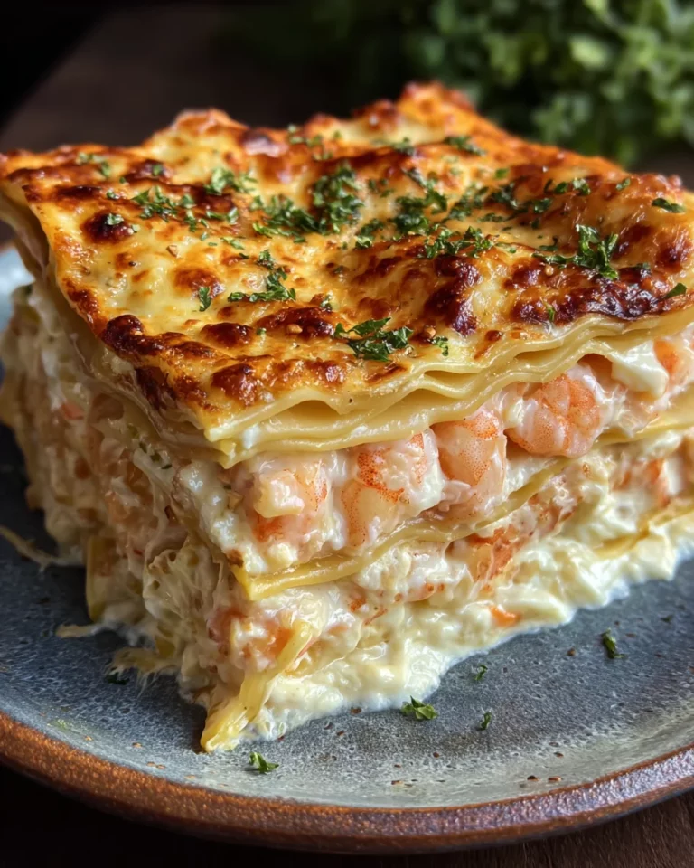 Seafood Lasagna Shrimp Crab