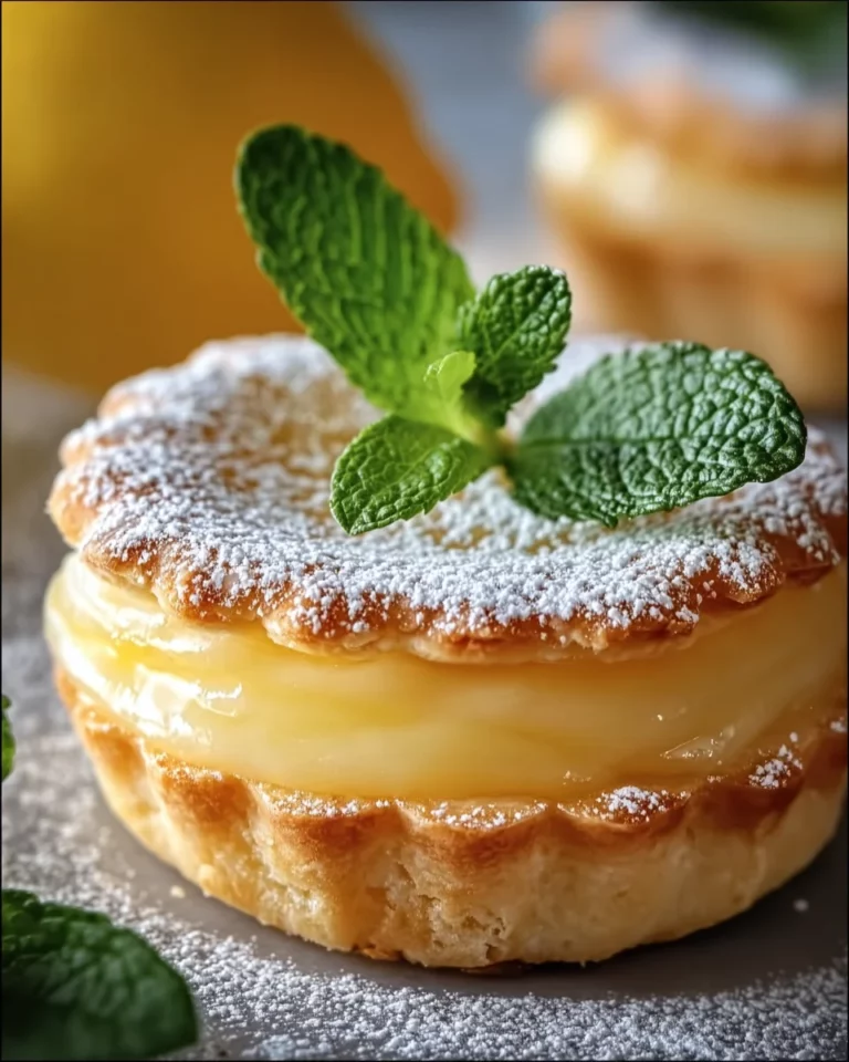 Baby Lemon Impossible Pies
