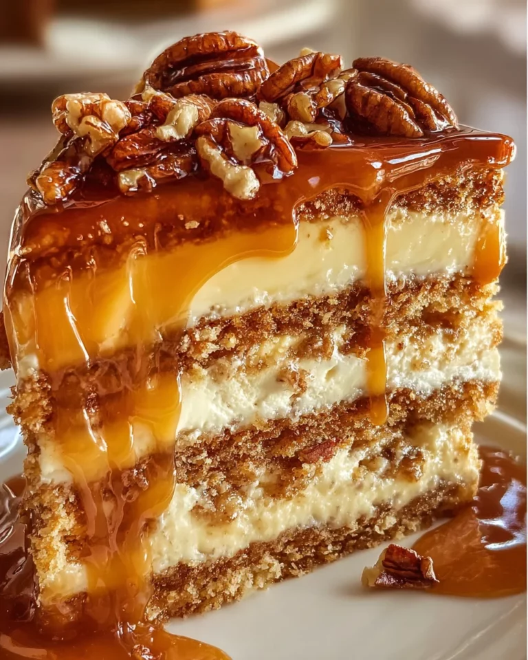 Crème Brûlée Caramel Pecan Cake: Indulge in Luxury!