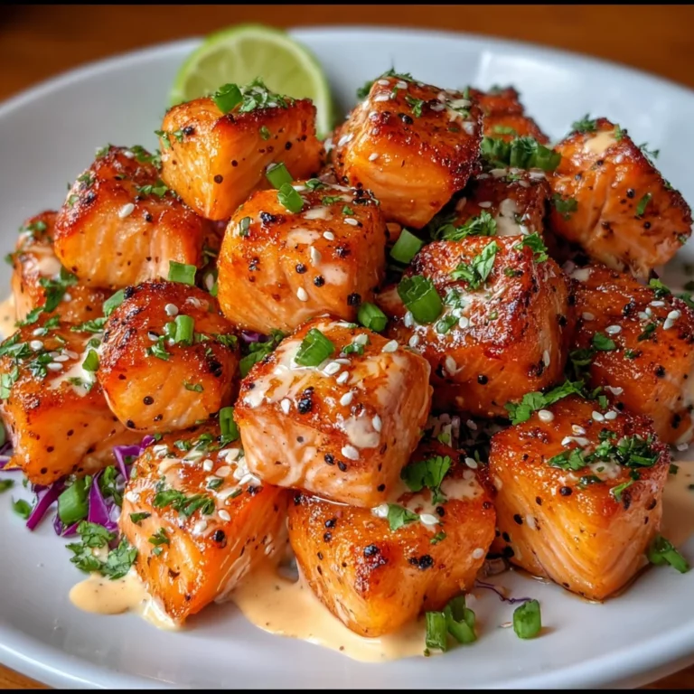 Bang Bang Salmon Bites Bowls
