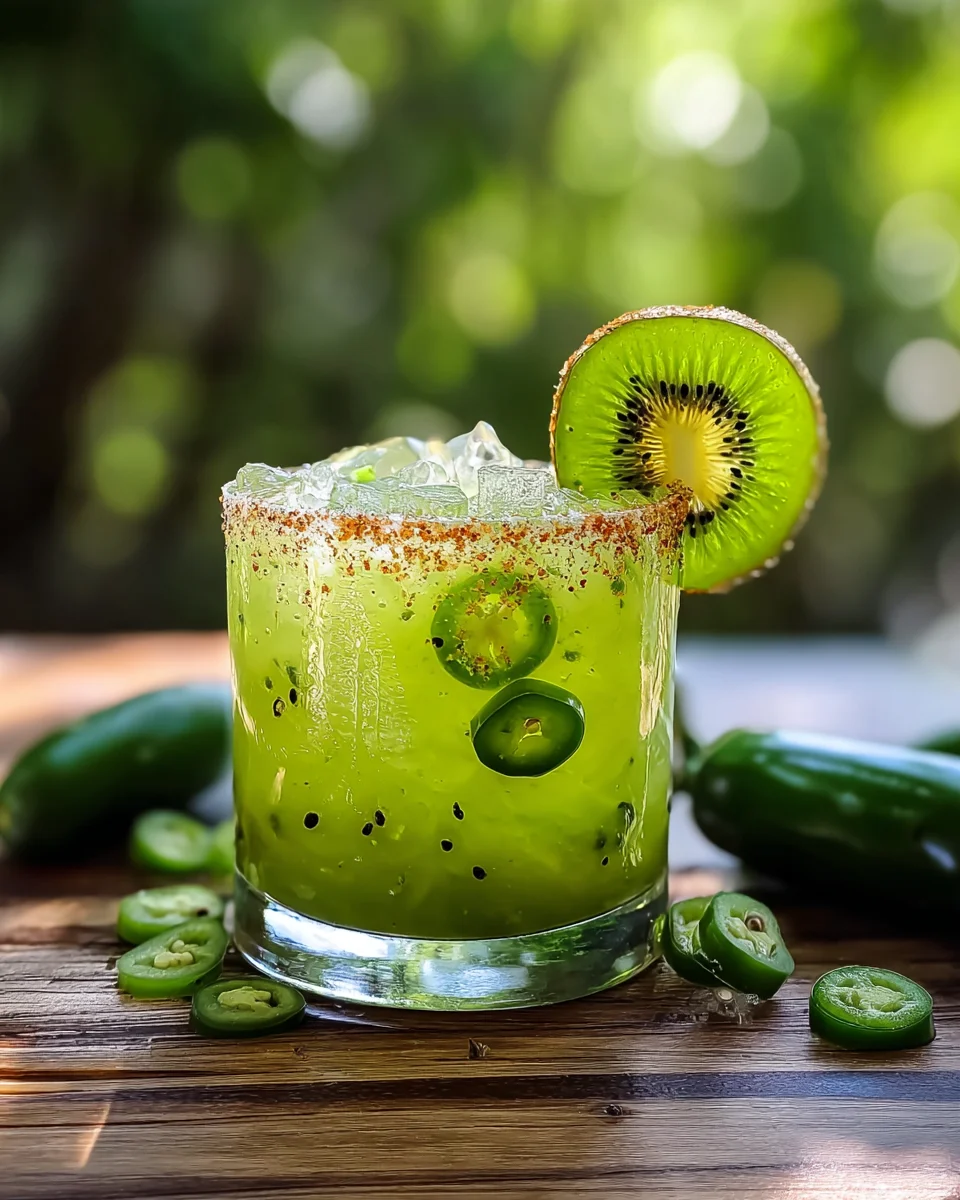 Kiwi Jalapeño Margarita: A Spicy Twist to Refresh You!