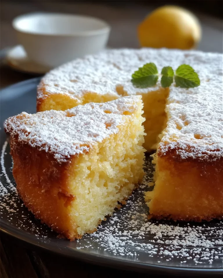 Italian Lemon Ricotta Cake