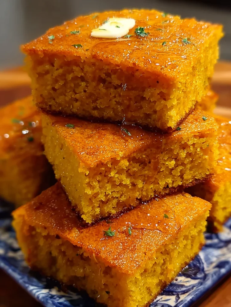 Honey Butter Sweet Potato Cornbread