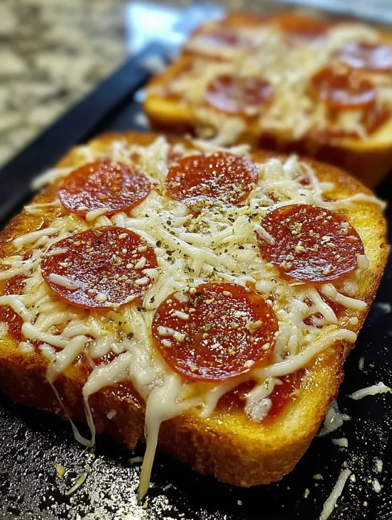 Air Fryer Pizza Toast Recipe