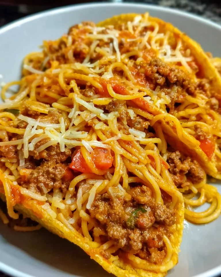Spaghetti Tacos Ground Beef: A Delicious Twist Awaits!