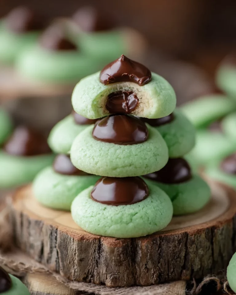 Chocolate Mint Cream Cheese Buttons: A Sweet Delight!