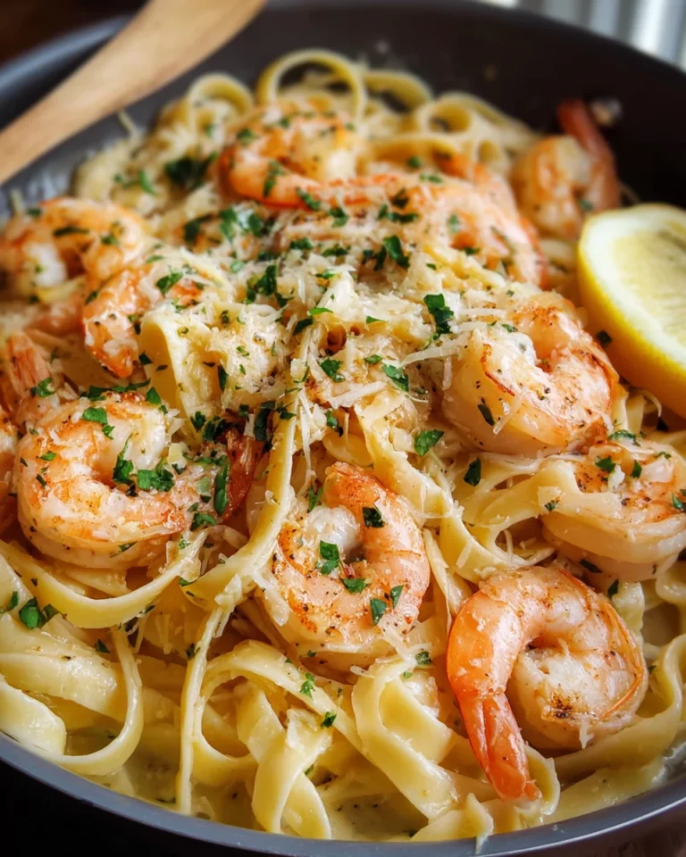 Garlic Butter Shrimp Pasta