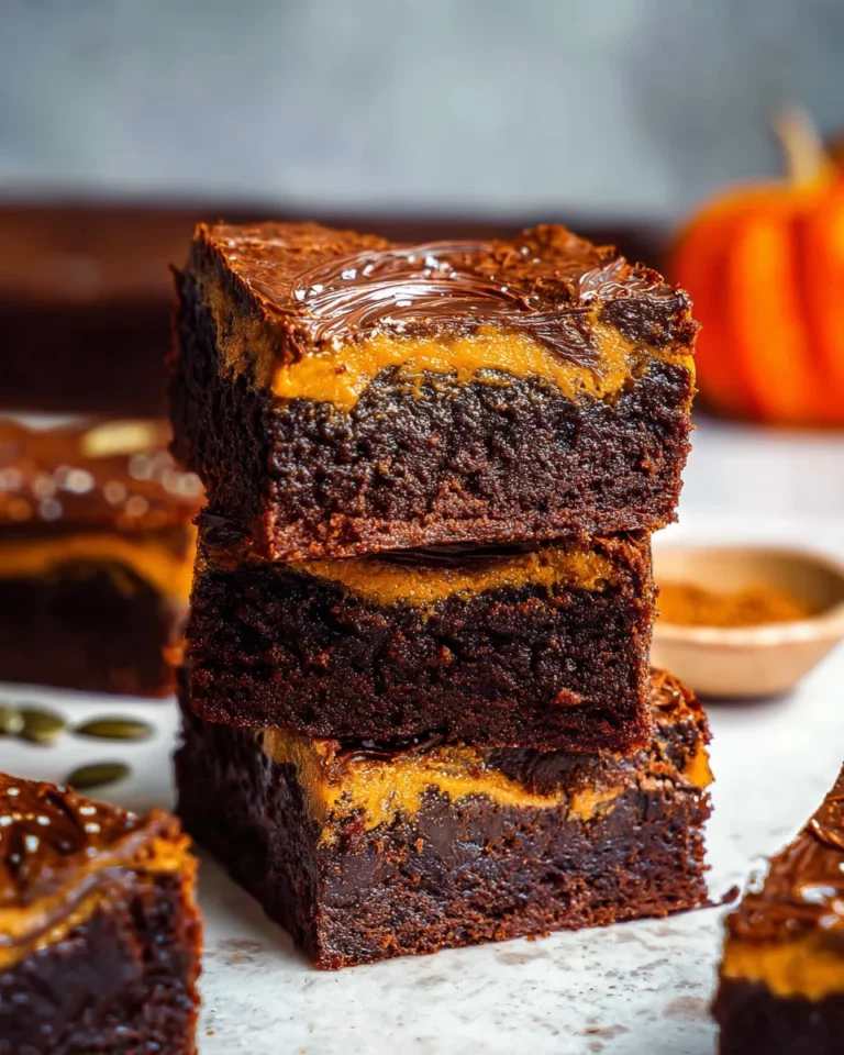 Pumpkin Brownies: Indulge in a Seasonal Treat Today!