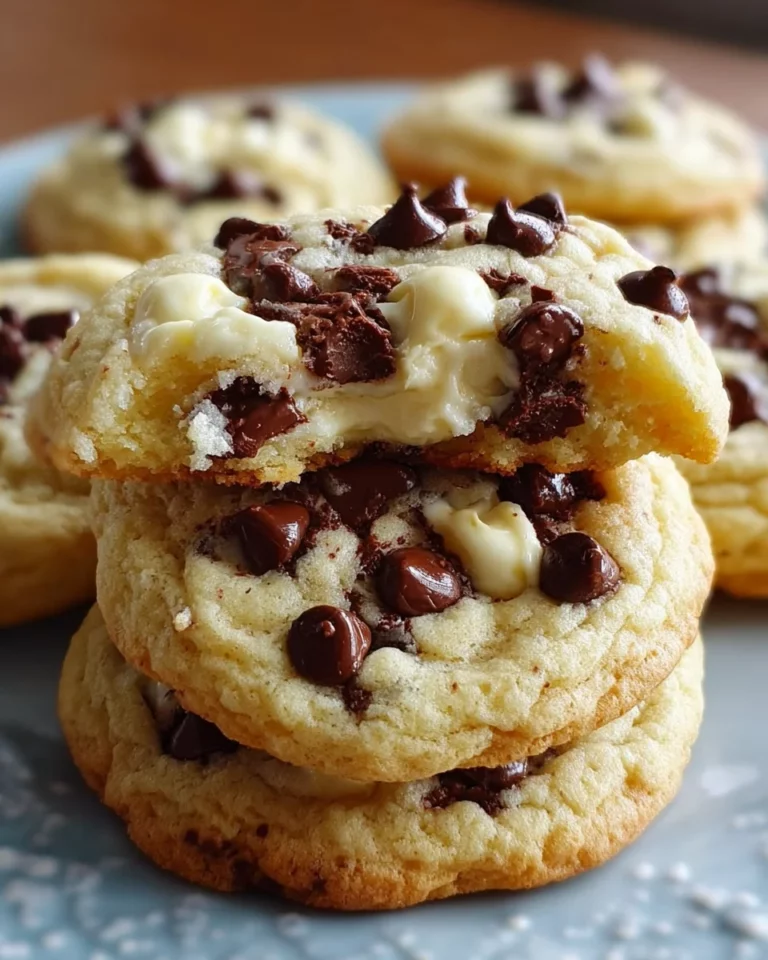Chocolate Chip Cheesecake Cookies