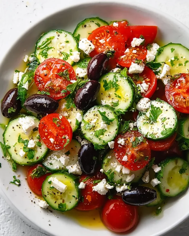 Refreshing Cucumber-Tomato Salad: A Zesty Summer Delight!