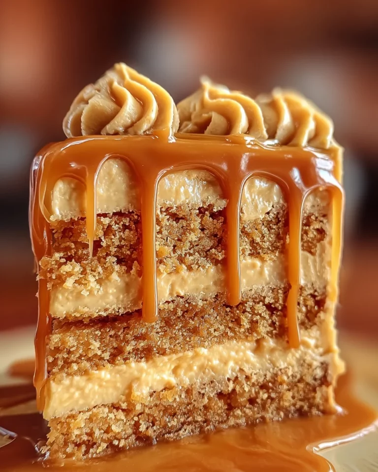 Caramel Butterscotch Layer Cake