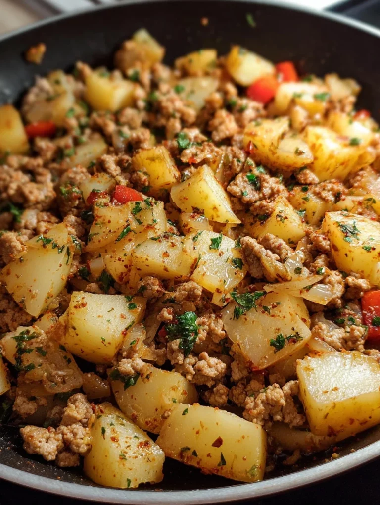 Ground Turkey with Potatoes: A Quick Dinner Delight!