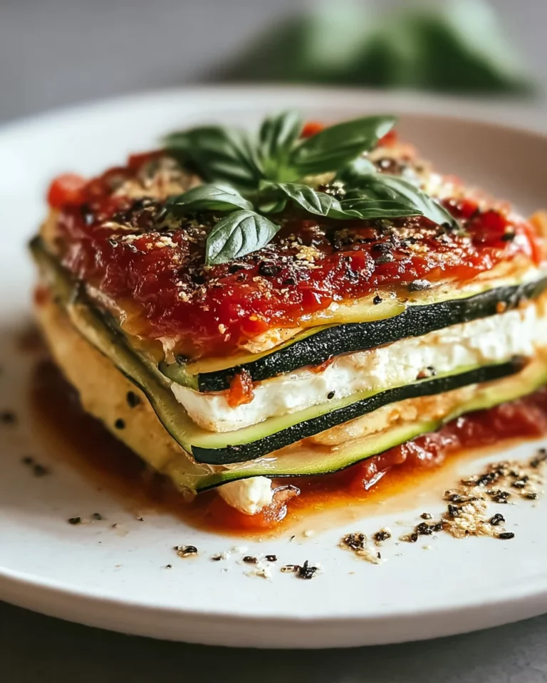 Layered Zucchini Ricotta Melts