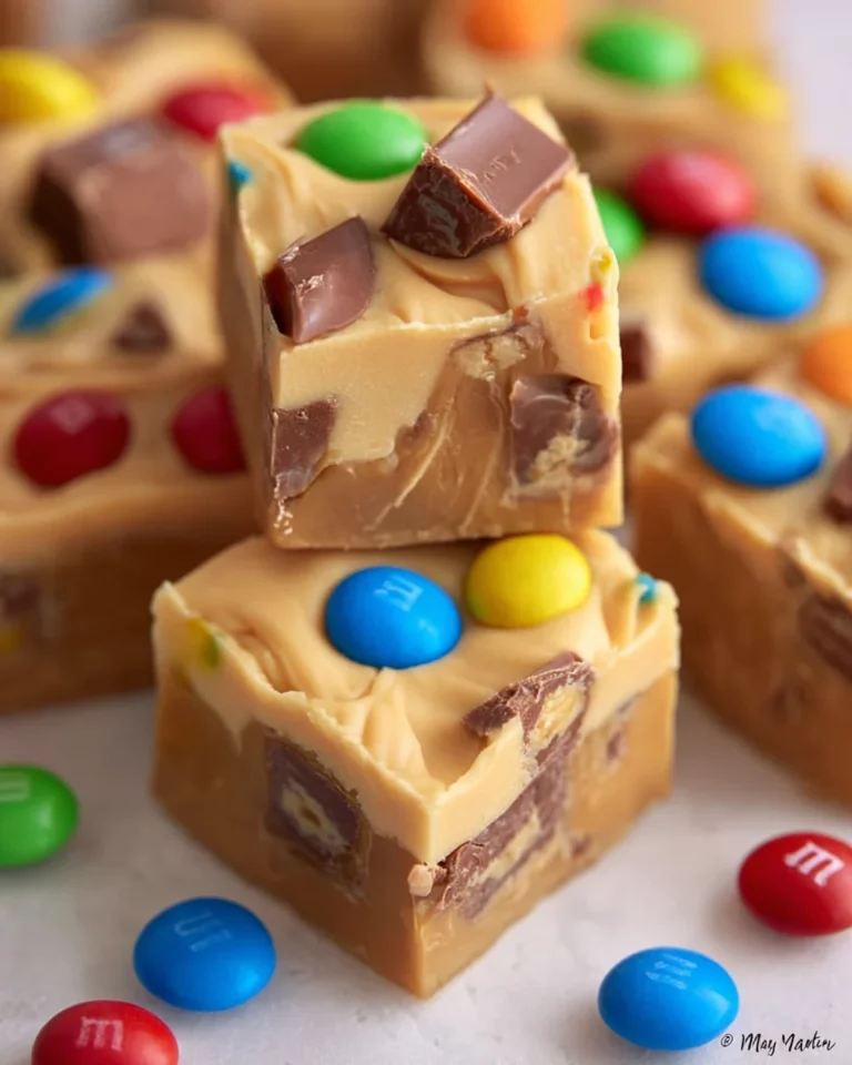 Peanut Butter Candy Bar Fudge: A Sweet Delight Awaits!