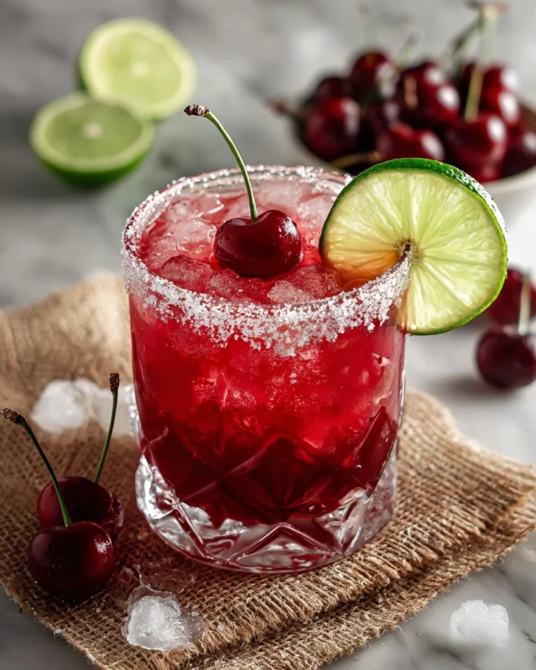 Cherry Lime Margarita: A Refreshing Twist You’ll Love!