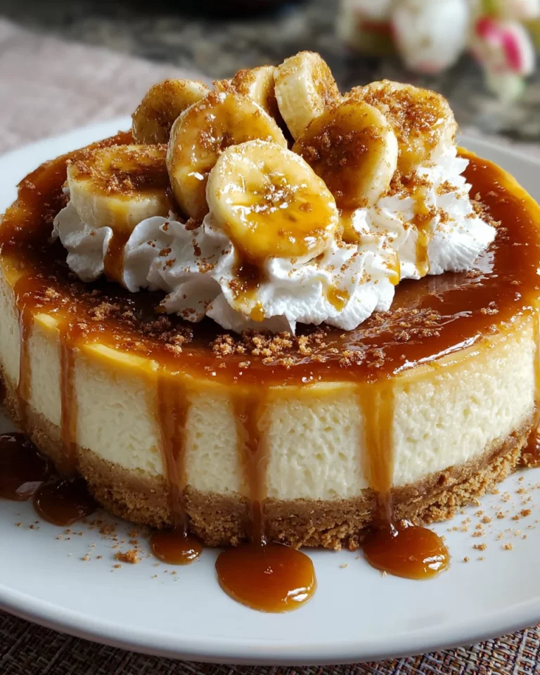 Bananas Foster Cheesecake: A Decadent Dessert Delight!